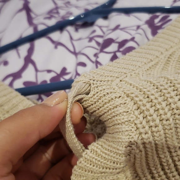 Textured Cream Top - Picture 10 of 16